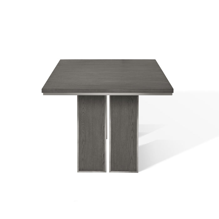 Modus Plata Extension Dining Table in Thunder Grey Image 10