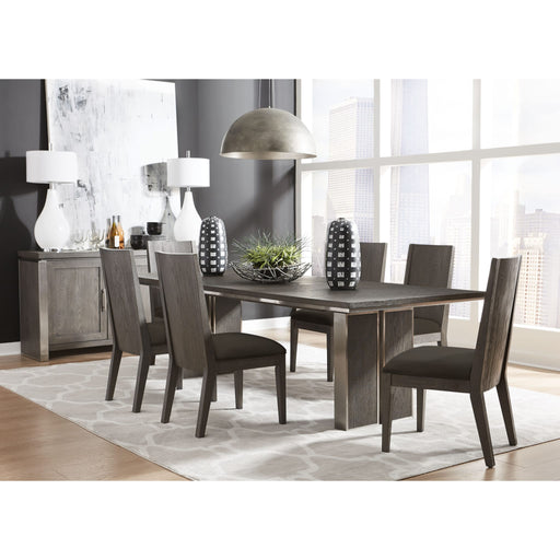 Modus Plata Extension Dining Table in Thunder Grey Image 1