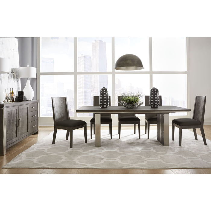 Modus Plata Extension Dining Table in Thunder Grey Image 2