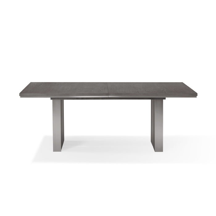 Modus Plata Extension Dining Table in Thunder Grey Image 8
