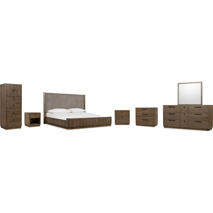 Modus Furniture Ravelle 1 Drw NS  Wlnt Grove 655450548482 YP5F81 Image 4