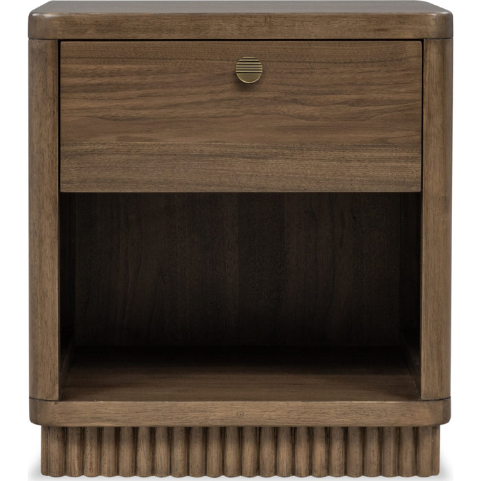 Modus Furniture Ravelle 1 Drw NS  Wlnt Grove 655450548482 YP5F81 Main Image