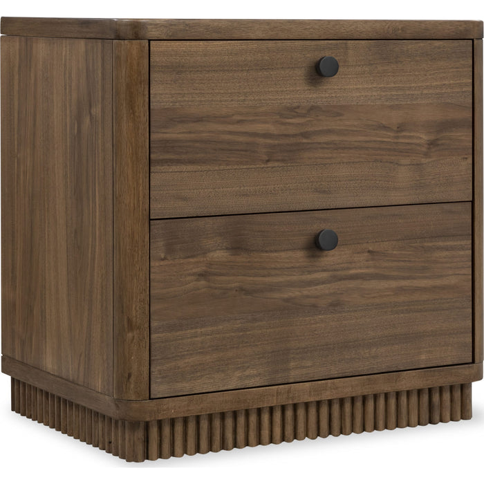Modus Furniture Ravelle 2 Drw NS  Wlnt Grove 655450548499 YP5F81B Image 1