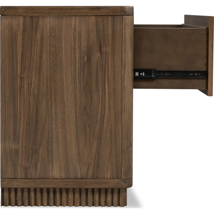 Modus Furniture Ravelle 2 Drw NS  Wlnt Grove 655450548499 YP5F81B Image 3