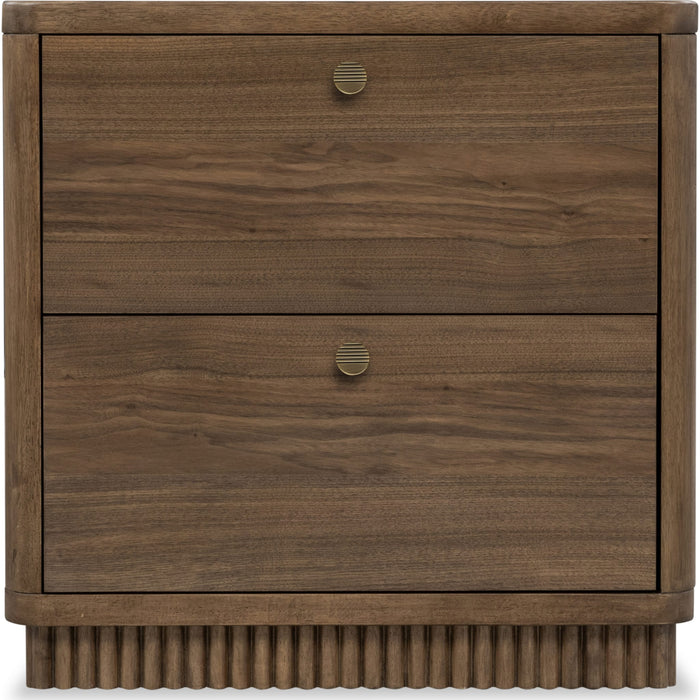 Modus Furniture Ravelle 2 Drw NS  Wlnt Grove 655450548499 YP5F81B Main Image