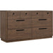 Modus Furniture Ravelle 66W Dresser  Wn Grv 655450548505 YP5F82 Image 1