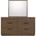 Modus Furniture Ravelle 66W Dresser  Wn Grv 655450548505 YP5F82 Image 1