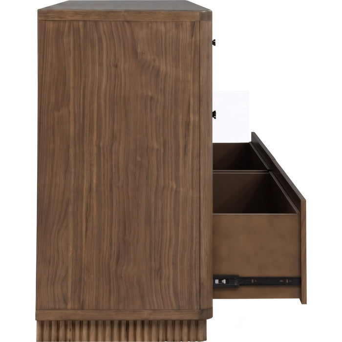 Modus Furniture Ravelle 66W Dresser  Wn Grv 655450548505 YP5F82 Image 2