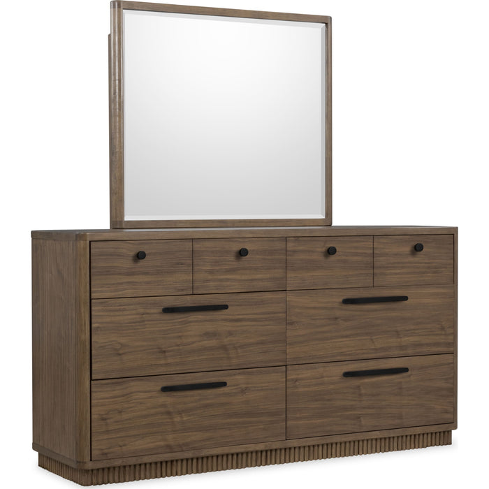 Modus Furniture Ravelle 66W Dresser  Wn Grv 655450548505 YP5F82 Image 3