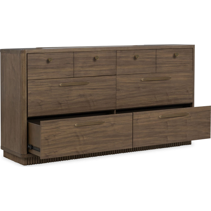 Modus Furniture Ravelle 66W Dresser  Wn Grv 655450548505 YP5F82 Image 3