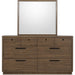 Modus Furniture Ravelle 66W Dresser  Wn Grv 655450548505 YP5F82 Image 3