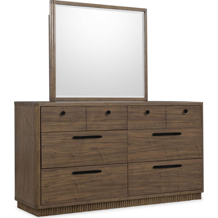 Modus Furniture Ravelle 66W Dresser  Wn Grv 655450548505 YP5F82 Image 4