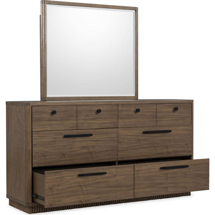 Modus Furniture Ravelle 66W Dresser  Wn Grv 655450548505 YP5F82 Image 4