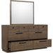 Modus Furniture Ravelle 66W Dresser  Wn Grv 655450548505 YP5F82 Image 4