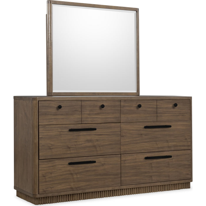 Modus Furniture Ravelle 66W Dresser  Wn Grv 655450548505 YP5F82 Image 4