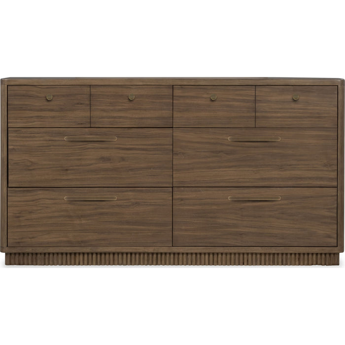 Modus Furniture Ravelle 66W Dresser  Wn Grv 655450548505 YP5F82 Main Image