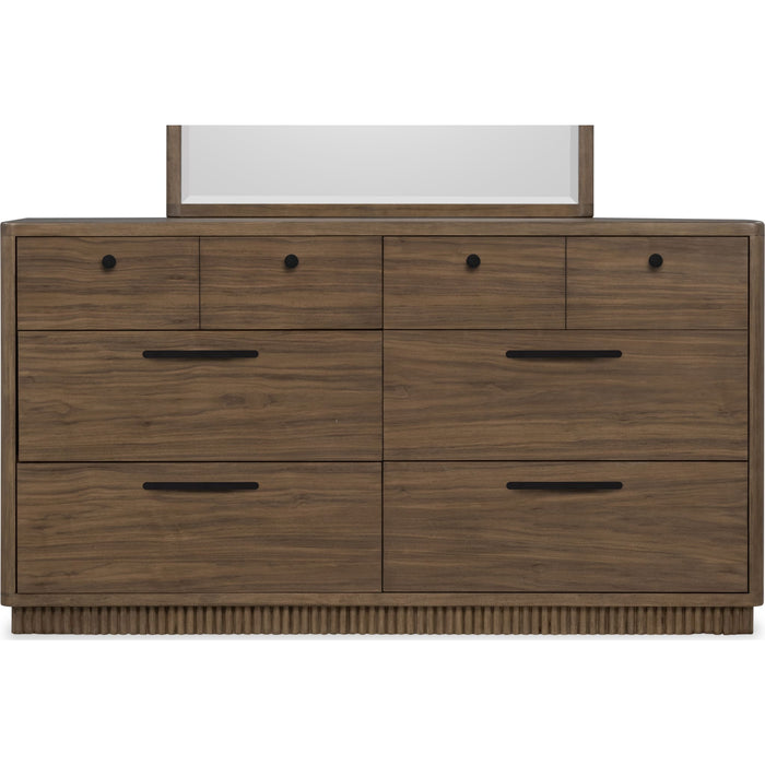 Modus Furniture Ravelle 66W Dresser  Wn Grv 655450548505 YP5F82 Main Image