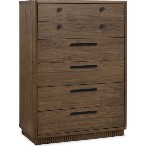 Modus Furniture Ravelle 6 Drw Chest Wnt Grv 655450548529 YP5F84 Image 1