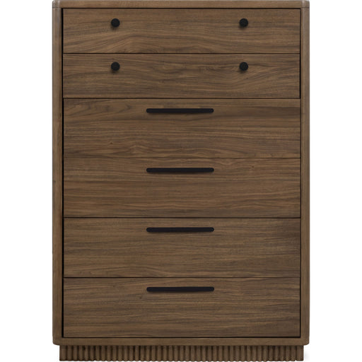 Modus Furniture Ravelle 6 Drw Chest Wnt Grv 655450548529 YP5F84 Main Image