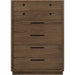 Modus Furniture Ravelle 6 Drw Chest Wnt Grv 655450548529 YP5F84 Main Image