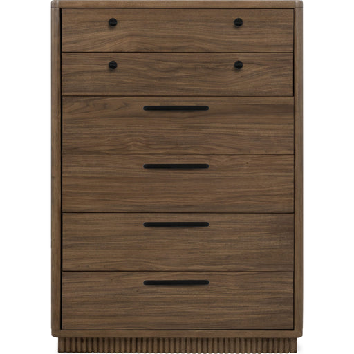 Modus Furniture Ravelle 6 Drw Chest Wnt Grv 655450548529 YP5F84 Main Image