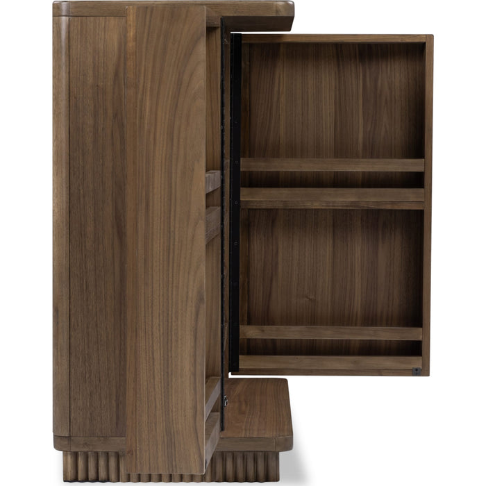 Modus Furniture Ravelle Bar Cabinet  Wlnt Grv 655450551390 YP5F79 Image 3