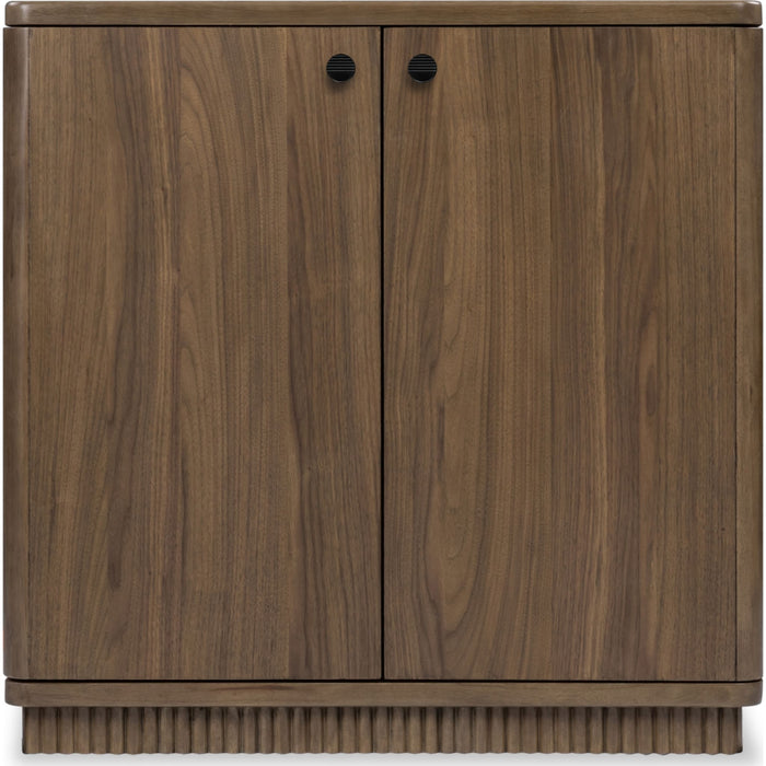 Modus Furniture Ravelle Bar Cabinet  Wlnt Grv 655450551390 YP5F79 Main Image