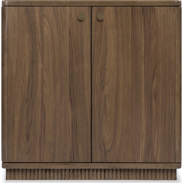 Modus Furniture Ravelle Bar Cabinet  Wlnt Grv 655450551390 YP5F79 Main Image