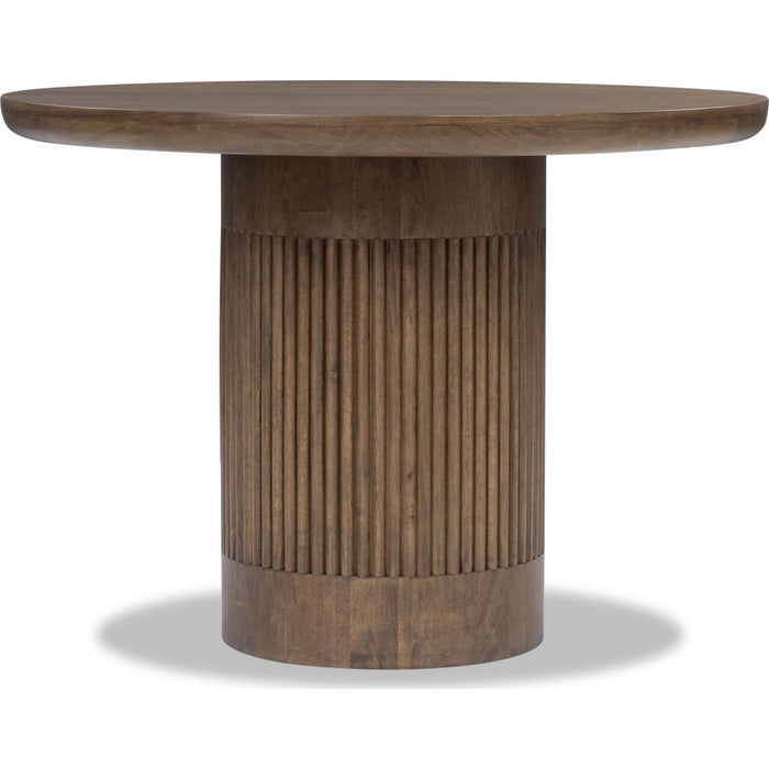 Modus Furniture Ravelle Rnd Dn Table  Wnt Grv 655450551321 YP5F62 Main Image