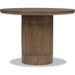 Modus Furniture Ravelle Rnd Dn Table  Wnt Grv 655450551321 YP5F62 Main Image