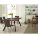 Modus Furniture Reese Live Edge Solid Wood Metal Leg Dining Table in Natural Acacia 655450236914 3A69615 Image 2
