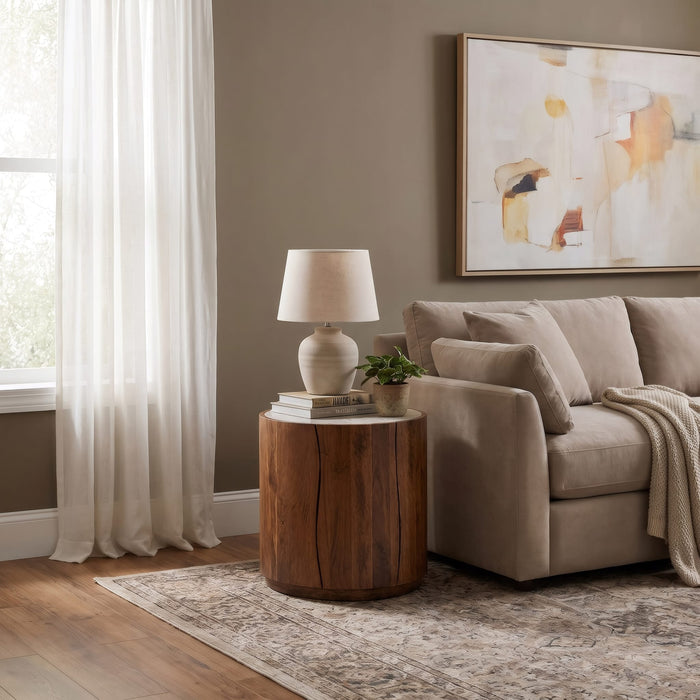 Modus Furniture Ridge End table  Hrtg Hlw 655450572302 ZV6Y22 Main Image
