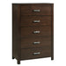 Modus Riva Five Drawer Chest in Chocolate Brown (2024)Image 4