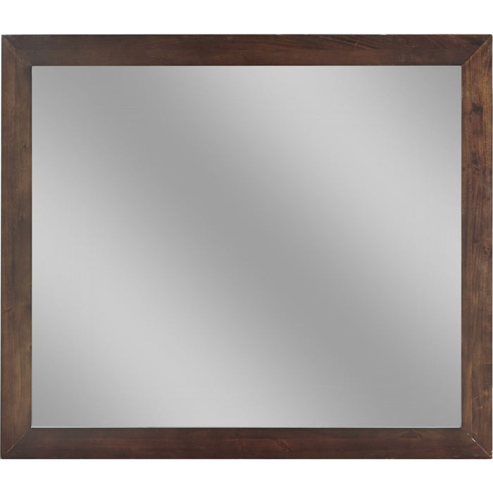 Modus Furniture Riva Mirror in Chocolate Brown 655450066832 RV2683 Image 4