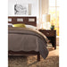Modus Furniture Riva One Drawer Nightstand in Chocolate Brown 655450066818 RV2681 Image 1