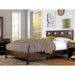 Modus Furniture Riva Wood Bed in Chocolate Brown  RV26F  Main Image