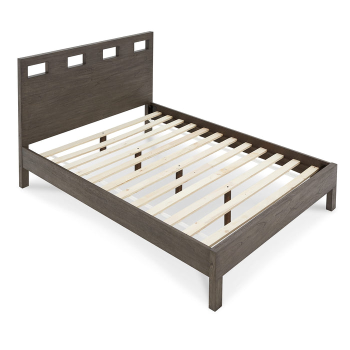 Modus Riva Wood Bed in SharkskinImage 7