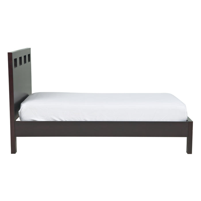 Modus Riva Wood Platform Bed in Espresso Image 7