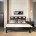 Modus Riva Wood Platform Bed in EspressoMain Image