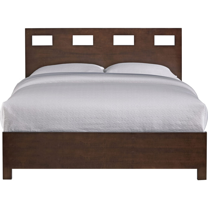 Modus Furniture Riva Wood Storage Bed in Chocolate Brown  RV26D  Image 3