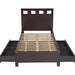 Modus Furniture Riva Wood Storage Bed in Espresso  RV23D  Image 9