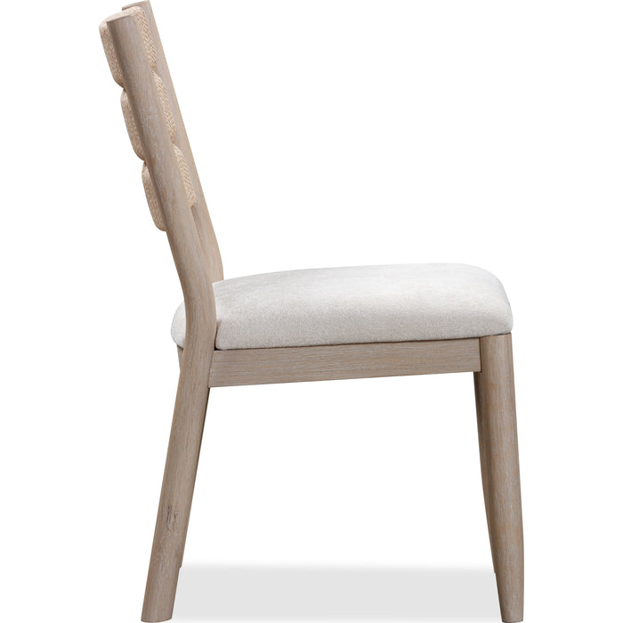 Modus Furniture Rockport Danish Cord Dining Chair in Chai 655450437311 QBTK63A Image 3