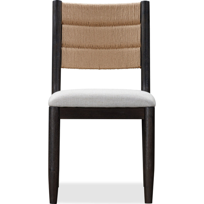 Modus Furniture Rockport Danish Cord Dining Chair in Yin 655450437236 QBTS63B Image 2