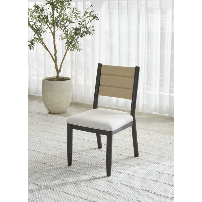 Modus Furniture Rockport Danish Cord Dining Chair in Yin 655450437236 QBTS63B Main Image