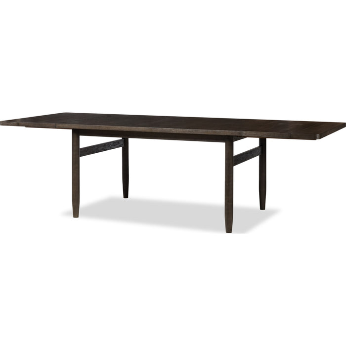 Modus Furniture Rockport Double Extension Dining Table in Yin 655450437212 QBTS60 Image 2