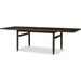 Modus Furniture Rockport Double Extension Dining Table in Yin 655450437212 QBTS60 Image 2
