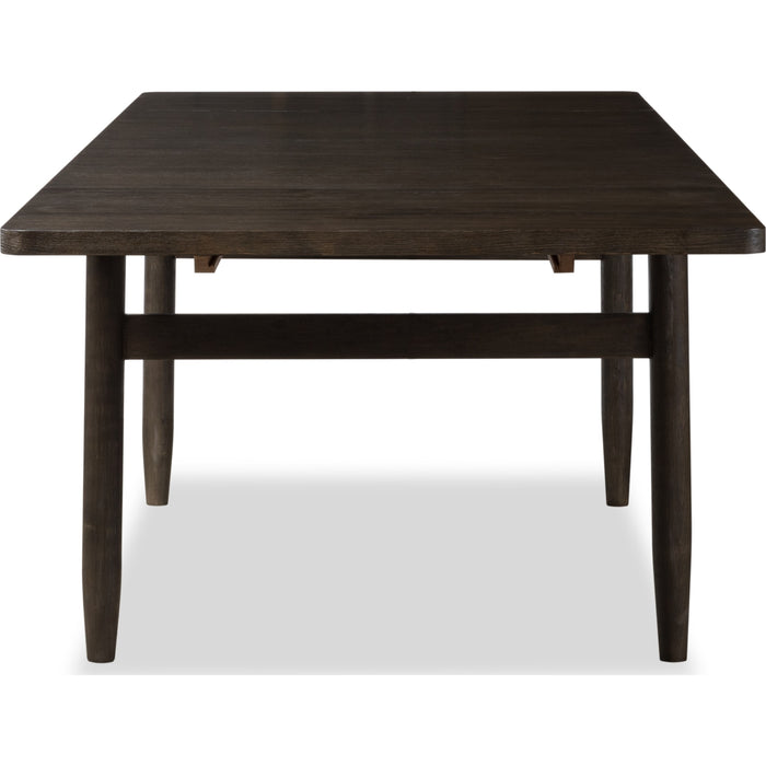 Modus Furniture Rockport Double Extension Dining Table in Yin 655450437212 QBTS60 Image 3