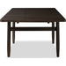 Modus Furniture Rockport Double Extension Dining Table in Yin 655450437212 QBTS60 Image 3