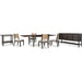 Modus Furniture Rockport Double Extension Dining Table in Yin 655450437212 QBTS60 Image 8