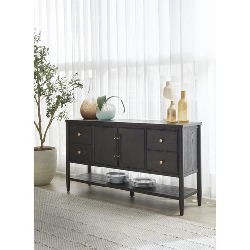 Modus Furniture Rockport Four Drawer Two Door Sideboard in Yin 655450437250 QBTS78 Main Image
